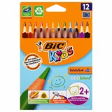 {{photo.Alt || photo.Description || 'Карандаши цветные утолщенные BIC "Kids Evolution Triangle", 12 цветов, трехгранные, грифель 4 мм, 8297356, 82973511'}}