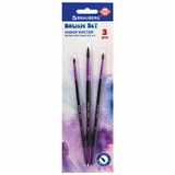 {{photo.Alt || photo.Description || 'Кисти BRAUBERG PREMIUM, набор 3 шт. (беличьи круглые № 2, 3, 4), блистер, 201020'}}
