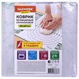 {{photo.Alt || photo.Description || 'Коврик силиконовый для раскатки/запекания 40х60 см, зеленый, ПОДАРОК пластиковый нож, DASWERK, 608426'}}