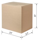 {{photo.Alt || photo.Description || 'Гофроящик, длина 370 х ширина 270 х высота 370 мм, марка Т22, профиль В, FEFCO 0201 / ГОСТ, исполнение А, 440056'}}