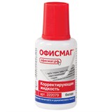 {{photo.Alt || photo.Description || 'Корректирующая жидкость ОФИСМАГ, быстросохнущая, 20 мл, с кисточкой, 222079'}}