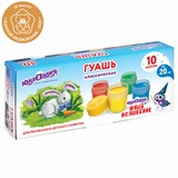 {{photo.Alt || photo.Description || 'Гуашь ЮНЛАНДИЯ "ЮНЫЙ ВОЛШЕБНИК", 10 цветов по 20 мл, высшее качество, 191332'}}