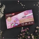 {{photo.Alt || photo.Description || 'Акварель художественная кюветы НАБОР 48 цветов по 3,5 г, металлический кейс, BRAUBERG ART PREMIERE, 191775'}}