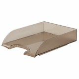 {{photo.Alt || photo.Description || 'Лoтoк горизонтальный для бумаг BRAUBERG "Office style", 320х245х65 мм, тонированный серый, 237289'}}