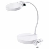 {{photo.Alt || photo.Description || 'Лупа настольная с LED-ПОДСВЕТКОЙ, диаметр 110 мм, увеличение 3, корпус белый, BRAUBERG, 455930'}}