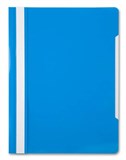Папка-скоросшиватель A4 прозрачный 120/160 мкм верх.лист пластик голубой