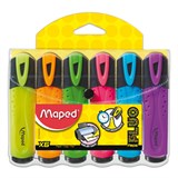 {{photo.Alt || photo.Description || 'Набор текстовыделителей MAPED (Франция) 6 шт., АССОРТИ, "Fluo Pep's Classic", линия 1-5 мм, 742557'}}