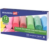 {{photo.Alt || photo.Description || 'Пастель масляная художественная BRAUBERG ART CLASSIC, УТОЛЩЕННАЯ, 12 цветов, круглое сечение, 181450'}}