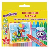 {{photo.Alt || photo.Description || 'Восковые мелки трехгранные утолщенные ЮНЛАНДИЯ "ЮНЛАНДИК НА ПРАЗДНИКЕ", НАБОР 12 цветов, 227293'}}