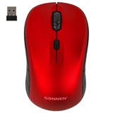{{photo.Alt || photo.Description || 'Мышь беспроводная SONNEN V-111, USB, 800/1200/1600 dpi, 4 кнопки, оптическая, красная, 513520'}}