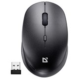 {{photo.Alt || photo.Description || 'Мышь беспроводная DEFENDER Auris MB-027, USB, 3 кнопки + 1 колесо-кнопка, оптическая, черная, 52027'}}