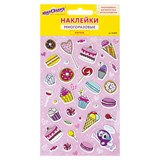 {{photo.Alt || photo.Description || 'Наклейки зефирные "Сладости", многоразовые, 10х15 см, ЮНЛАНДИЯ, 661800'}}