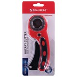 {{photo.Alt || photo.Description || 'Нож раскройный роликовый 45 мм BRAUBERG PROFESSIONAL, круглое лезвие, резиновые вставки, 238087'}}