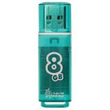 {{photo.Alt || photo.Description || 'Флеш-диск 8 GB, SMARTBUY Glossy, USB 2.0, зеленый, SB8GBGS-G'}}