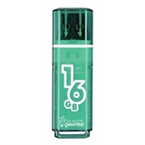 {{photo.Alt || photo.Description || 'Флеш-диск 16 GB, SMARTBUY Glossy, USB 2.0, зеленый, SB16GBGS-G'}}