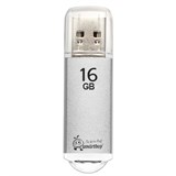 {{photo.Alt || photo.Description || 'Флеш-диск 16 GB, SMARTBUY V-Cut, USB 2.0, металлический корпус, серебристый, SB16GBVC-S'}}
