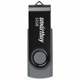 {{photo.Alt || photo.Description || 'Флеш-диск 32 GB SMARTBUY Twist USB 2.0, черный, SB032GB2TWK'}}