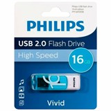 {{photo.Alt || photo.Description || 'Флеш-диск 16 GB PHILIPS VIVID, разъем USB 2.0, синий, FM16FD05B/97'}}