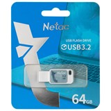 {{photo.Alt || photo.Description || 'Флеш-диск 64 GB NETAC UA31, USB 3.2, голубой, NT03UA31N-064G-32BL'}}