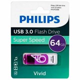 {{photo.Alt || photo.Description || 'Флеш-диск 64 GB PHILIPS VIVID, разъем USB 3.0, фиолетовый, FM64FD00B/97'}}