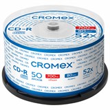 {{photo.Alt || photo.Description || 'Диски CD-R CROMEX, 700 Mb, 52x, Cake Box (упаковка на шпиле), КОМПЛЕКТ 50 шт., 513772'}}