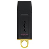 {{photo.Alt || photo.Description || 'Флеш-диск 128 GB KINGSTON DataTraveler Exodia, разъем USB 3.2, черный/желтый, DTX/128GB'}}