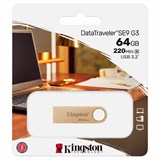 {{photo.Alt || photo.Description || 'Флеш-диск 64 GB, KINGSTON DataTraveler SE9 G3 USB 3.2, металлический корпус, золотой, DTSE9G3/64GB'}}
