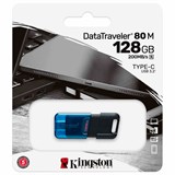 {{photo.Alt || photo.Description || 'Флеш-диск 128 GB KINGSTON DataTraveler 80 M, разъем Type-C 3.2, черный, DT80M/128GB'}}