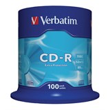 {{photo.Alt || photo.Description || 'Диски CD-R VERBATIM 700 Mb 52х Cake Box (упаковка на шпиле), КОМПЛЕКТ 100 шт., 43411'}}