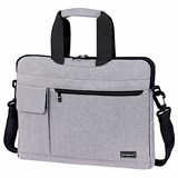 {{photo.Alt || photo.Description || 'Сумка портфель HEIKKI NOVATION (ХЕЙКИ) с отделением для ноутбука 13-14", багажная лента, серая, 28х38х3 см, 272592'}}