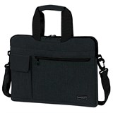 {{photo.Alt || photo.Description || 'Сумка портфель HEIKKI NOVATION (ХЕЙКИ) с отделением для ноутбука 13-14", багажная лента, черная, 28х38х3 см, 272594'}}