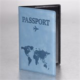 {{photo.Alt || photo.Description || 'Обложка для паспорта "Passport Map", мягкая экокожа, голубая, STAFF, 238877'}}