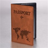 {{photo.Alt || photo.Description || 'Обложка для паспорта "Passport Map", мягкая экокожа, коричневая, STAFF, 238876'}}
