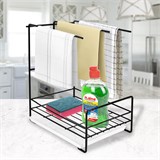 {{photo.Alt || photo.Description || 'Органайзер для кухни с поддоном для губок, полотенец, бытовой химии настольный, LAIMA HOME, 608005'}}