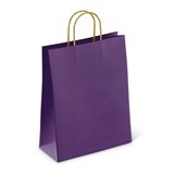 {{photo.Alt || photo.Description || 'Крафт-пакет бумажный "Dark violet" 26х15х35 см, с кручеными ручками, 80 г/м2, моноцвет, 112405'}}