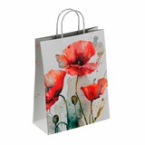 {{photo.Alt || photo.Description || 'Крафт-пакет бумажный "Маки" 22х12х25 см, с кручеными ручками, плотность 100 г/м2, белый, 114171'}}
