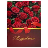 {{photo.Alt || photo.Description || 'Папка адресная ламинированная "ПОЗДРАВЛЯЕМ!", А4, розы, индивидуальная упаковка, STAFF "Profit", 129585'}}