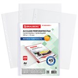 {{photo.Alt || photo.Description || 'Папки-файлы перфорированные А4 BRAUBERG "STANDARD+", КОМПЛЕКТ 200 шт., матовые, 45 мкм, 229662'}}
