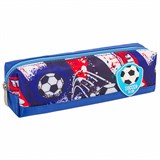 {{photo.Alt || photo.Description || 'Пенал ЮНЛАНДИЯ, 1 отделение, полиэстер, "Football", синий, 19х4х6 см, 270270'}}