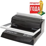 {{photo.Alt || photo.Description || 'Переплетная машина для пластиковой пружины BRAUBERG B20, пробивает до 20 листов, сшивает до 450 листов, 530960'}}