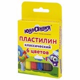 {{photo.Alt || photo.Description || 'Пластилин классический ЮНЛАНДИЯ "ЮНЛАНДИК-СКУЛЬПТОР", 6 цветов, 120 г, ВЫСШЕЕ КАЧЕСТВО, 105028'}}