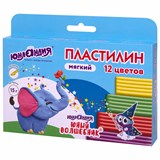 {{photo.Alt || photo.Description || 'Пластилин мягкий ЮНЛАНДИЯ "ЮНЫЙ ВОЛШЕБНИК", 12 цветов 180 г, СО СТЕКОМ, ВЫСШЕЕ КАЧЕСТВО, европодвес, 106439'}}