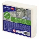 {{photo.Alt || photo.Description || 'Пластилин скульптурный BRAUBERG ART CLASSIC, белый, 0,5 кг, мягкий, 106518'}}