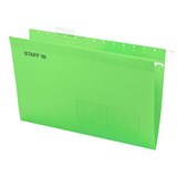 {{photo.Alt || photo.Description || 'Подвесные папки A4/Foolscap (404х240 мм) до 80 л., КОМПЛЕКТ 10 шт., зеленые, картон, STAFF, 270934'}}