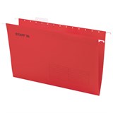 {{photo.Alt || photo.Description || 'Подвесные папки A4/Foolscap (404х240 мм) до 80 л., КОМПЛЕКТ 10 шт., красные, картон, STAFF, 270936'}}