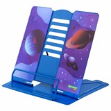 {{photo.Alt || photo.Description || 'Подставка для книг и учебников BRAUBERG KIDS "Outer Space" регулируемый угол наклона, металл, 238055'}}