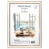 {{photo.Alt || photo.Description || 'Рамка 21х30 см небьющаяся, багет 20 мм, пластик, BRAUBERG "HIT3", белая с двойной позолотой, 391381'}}
