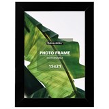 {{photo.Alt || photo.Description || 'Рамка 15х21 см небьющаяся, багет 20 мм, МДФ, BRAUBERG "William", черная, 391267'}}
