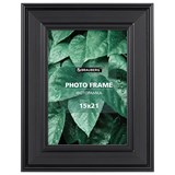 {{photo.Alt || photo.Description || 'Рамка 15х21 см небьющаяся, багет 47 мм, пластик, BRAUBERG "Albert", черная, 391263'}}