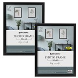 {{photo.Alt || photo.Description || 'Рамка 30х40 см небьющаяся, КОМПЛЕКТ 2 штуки, багет 21 мм, МДФ, BRAUBERG "Idea", черная, 391395'}}